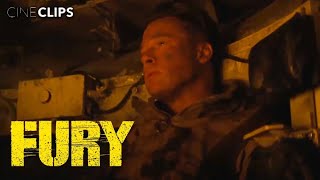 Fury | Wardaddy's Death (ft. Brad Pitt & Logan Lerman) | CineClips