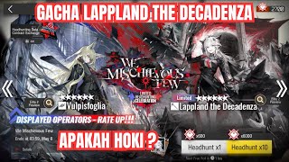 Arknights - Gacha Banner Lappland The Decadenza