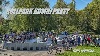 ROLLPARK KOMBI PAKET | Fertig-Pumptrack