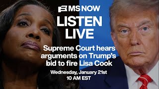 LISTEN LIVE: Supreme Court hears oral arguments on Lisa Cook’s firing