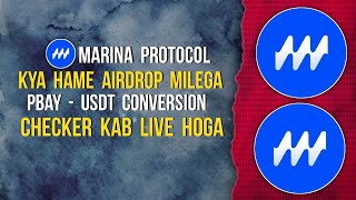 MARINA PROTOCOL When will we Receive Our Tokens | Airdrop Checker #marinaprotocol