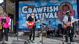 Gangsters of Love: the music of Johnny Guitar Watson 4/28/25 NOLA Crawfish Fest (Tony Hall & friends