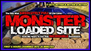 MONSTER Site **LOADED w/ CRAZY OLD COINS** Metal Detecting | Nokta Legend Detector | Triple Score 3