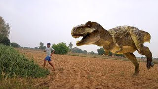 Jurassic World in Real Life । T Rex Dinosaur Attack
