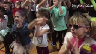 It's fun to stay where? DJ Eric Scott Gold ramps up the energy levels at Makefield Elementary's Rock