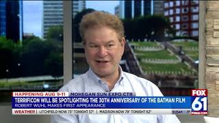 Fox 61's Tim Lammers talks with comedian and actor Robert Wuhl
