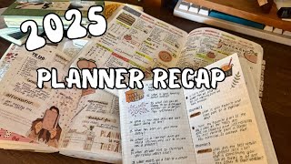 2025 Recap | Plan With Me | Hobonichi Flip Through 