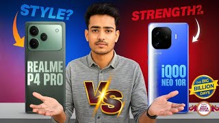 ⚔️ iQOO Neo 10R vs Realme P4 Pro Best Gaming Phone Under ₹25,000?  BBD & Great Indian Festival Sale!