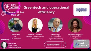 Greentech and operational efficiency