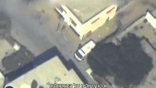 Hamas terrorists fleeing in an ambulance