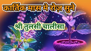 🌿 तुलसी चालीसा | Tulsi Chalisa | तुलसी माता की स्तुति | हर मनोकामना पूर्ण करने वाली तुलसी आरती | 