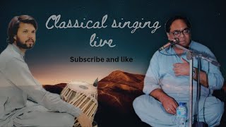 Ghulam abbas farasat sahb || and || Tabla by || Sharry Sahotra || live || Classical singing