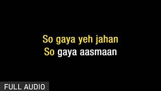 'So Gaya Yeh Jahan' Full Audio Song | Madhuri Dixit, Anil Kapoor, Chunky Pandey - Tezaab
