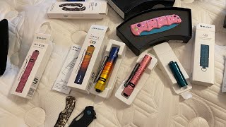 OKnife mystery unboxing + new OLight Donut, Autism, and 16th Anniversary lights