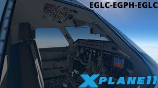 X Plane 11 Live | London City Approach | VATSIM | SSG E195