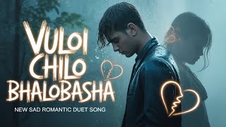 💔 ভুলই ছিলো ভালোবাসা | New Bangla Sad Romantic Duet Song | Official Lyrics Video | 2025