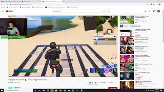 Live reacting to subs Fortnite montages -#roadto1k
