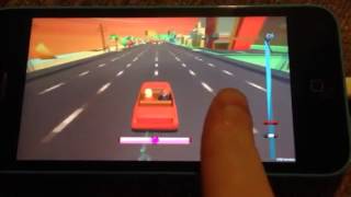 Romantic Getaway running on an iPhone!