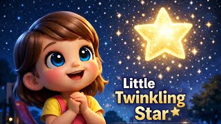 Little Twinkling Star Song | 3D Animation | Kids Lullaby & Bedtime Music