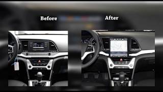 Hyundai Elantra 16-18 Model 10.4" Tesla Style Vertical Touchscreen - Autochose