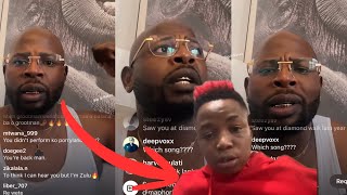 Dj Maphorisa finally responds to Tebogo G Mashego Xposing him live in Nigeria | Kushubile 