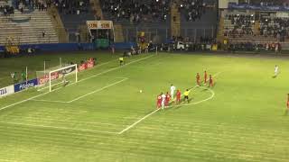 Honduras vs Panamá 1-0 Gol del choco Lozano Penal