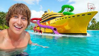 I Built A $100,000 EXTREME Yacht!