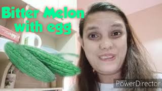 Deaconess Journey: Nagluto ako ng ampalaya with egg for my lunch