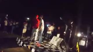 Dee Doubz performing at The Winners Circle 2016