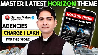 How to Set Up a Complete Shopify Store Using Horizon Theme Step-by-Step Guide for Beginners in 2025