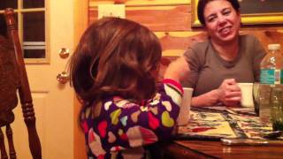 Garcia Family Having Hot Chocolate