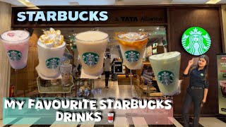 My Starbuck favourite Drinks | #starbuckscoffee #viral #youtube #minivlog @starbucks 