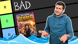 We Can Be Heroes is below average