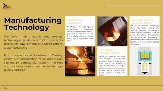 Non Ferrous Investment (Lost Wax) Castings Manufacturer