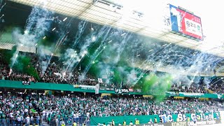 FC St. Gallen 1:4 FC Lugano - Cup Finale 2022 (Choreo, Pyro & Support)