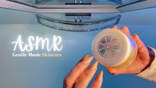 ASMR • Relaxing Spa Facial "On You" (No Talking + Music) Layered Sounds & Skincare for Sleep