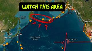 More Earthquake activity Along the Aleutian Trench. Bigger EQ coming? Tuesday update.