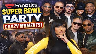 Inside the Fanatics Super Bowl Party: Celebs, Chaos & Viral Moments 🔥