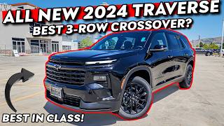 WHY the ALL NEW 2024 CHEVY TRAVERSE is BETTER than a TOYOTA GRAND HIGHLANDER and HONDA PILOT!