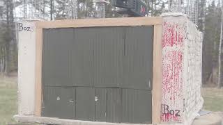 TIN (Metal) Wall Penetration Test Exotic Ammunition Exploding Pellet Kvintor Flash DIY Incendiary