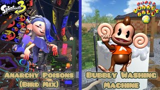Shiver’s Bubbly Washing Machine - (Splatoon / Super Monkey Ball) Music Mashup