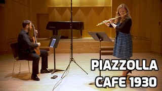 Astor Piazzolla - Cafe 1930 (Adam Cicchillitti and Lara Deutsch)