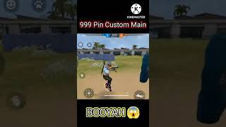 Custom Mea 999 Pin and 7 and 3 Round BOOYAH HOTA hea Ya nhi ||😭#ffshorts