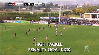 Fran Quinn Penalty Goal Kick SELKNAM vs AMERICAN RAPTORS Estadio Nacional Santiago Chile 05.25.24