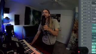 Kyma FauX producers a beat using Arcade from output live on twitch in 2022