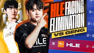 HLE FACING ELIMINATION VS GENG - LCK CUP 2026