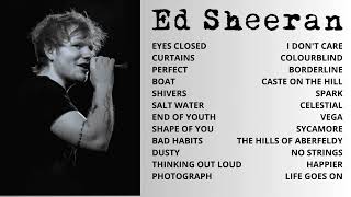Ed Sheeran Playlist 2024 | Top Songs 2024 | Vol.1 | Eyes Closed, Curtains, Perfect...