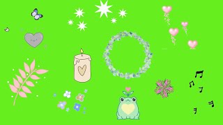 ***FREE AESTHETIC GREEN SCREEN OVERLAYS | FREE TO USE | NO COPYRIGHT GREEN SCREEN | 2021 ***