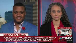 Ernest Owens on MSNBC Discussing Jussie Smollett Arrest