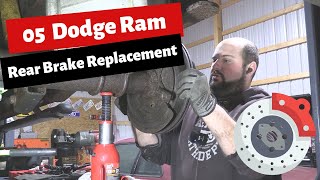 Dodge Ram 1500 Rear Brake, Wheel Bearing, and Seal Replacement